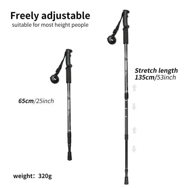 Baston Trekking Ajustable - Imagen 2